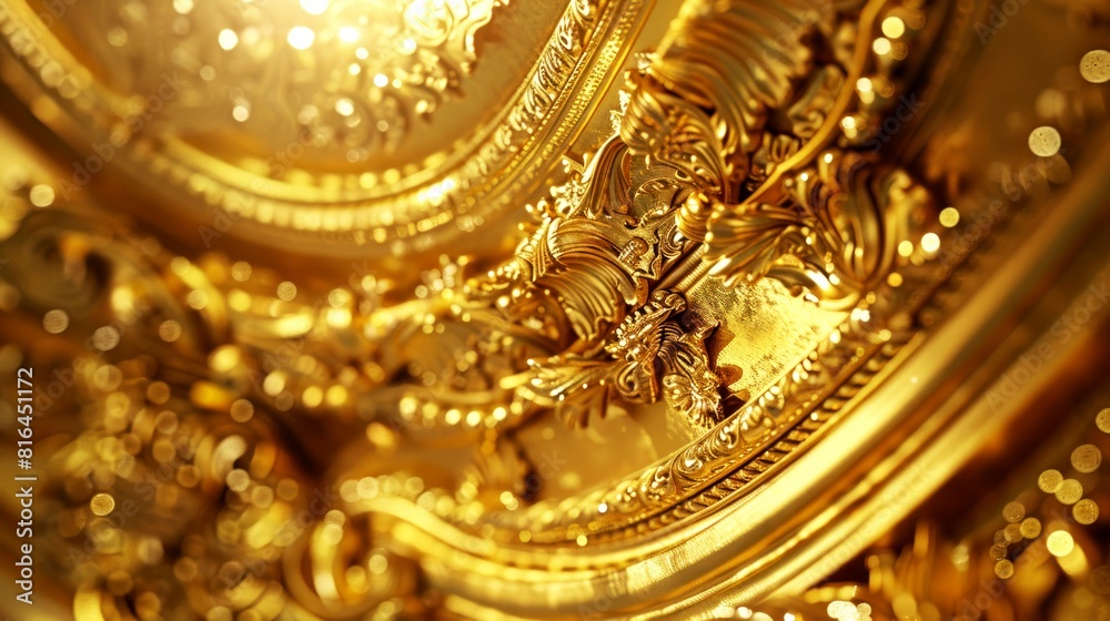 Fototapeta premium background of color gold