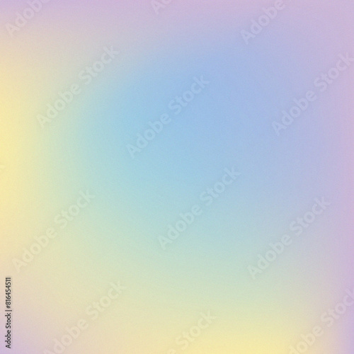 Pink, blue and yellow background, color gradient rough abstract background shine bright light and glow template empty space , grainy noise grungy texture