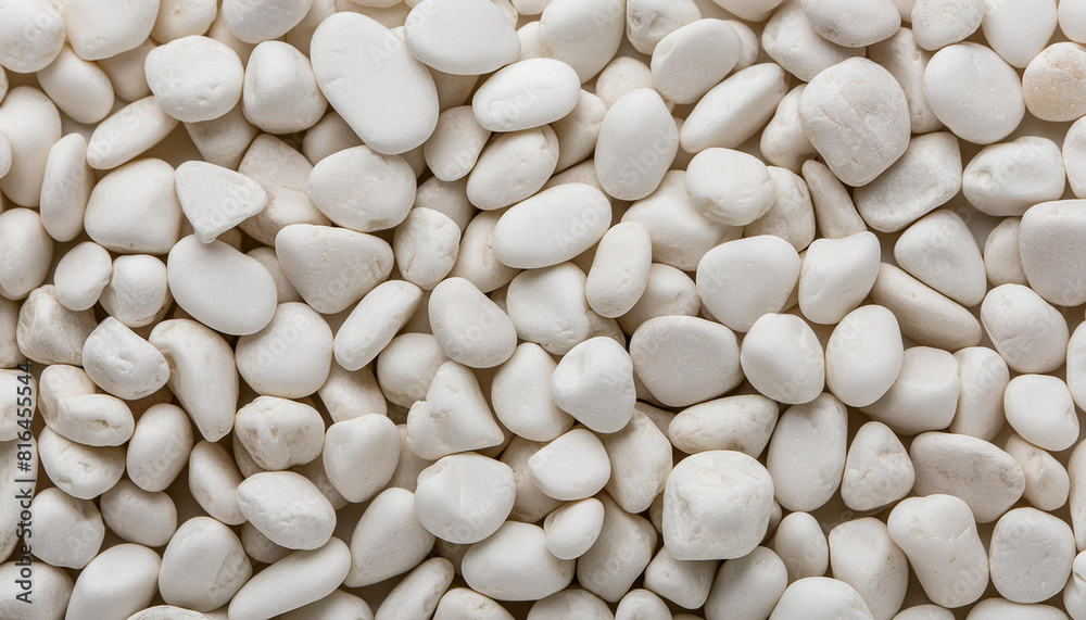 White gravels texture background White gravels texture background