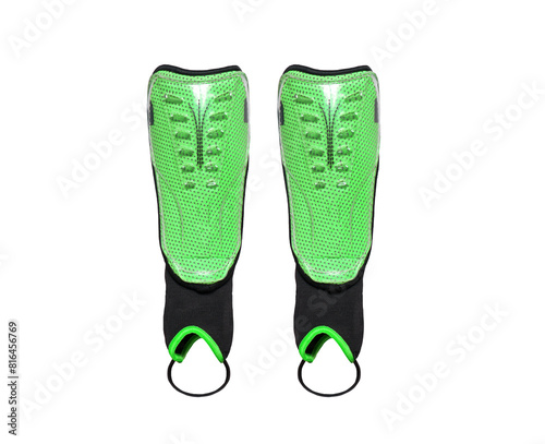 shin guards isolated on white background
