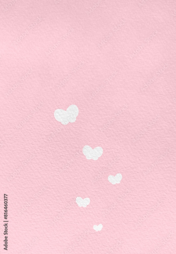 Minimal White Butterfly In Pink Background Wallpaper illustration Minimal White Butterfly In Pink BG Painting Paper Texture Minimal White Butterfly In Pink Background Wallpaper illustration Minimal White Butterfly In Pink BG Painting Paper Texture