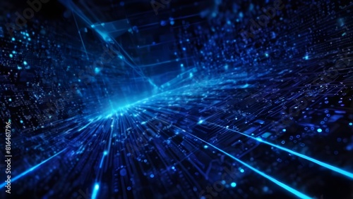 blue cyber security abstract background, cyber security abstract 