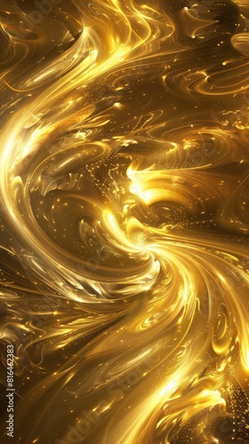 Golden abstract  premium color  vip  shiny waves.