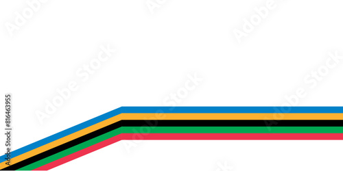 strips in motion abstract olympics background. vector illustration