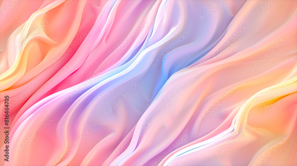 An abstract gradient rainbow smooth diagonal pastel wave in glossy texture with copy space for text. Background design for the Pride month festival or a creativity idea. An abstract gradient rainbow smooth diagonal pastel wave in glossy texture with copy space for text. Background design for the Pride month festival or a creativity idea.