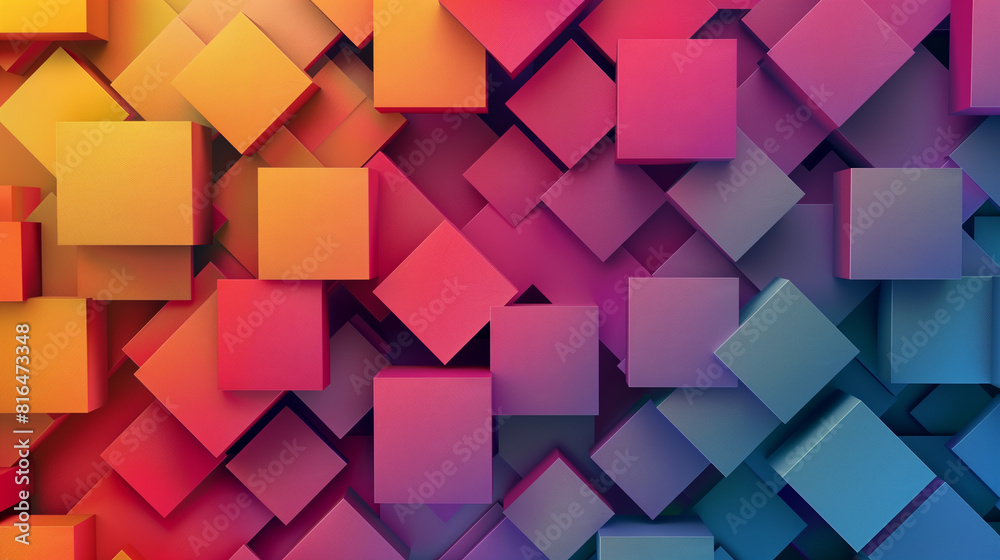 Abstract Background with Squares. Abstract Background with Squares.