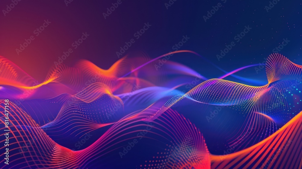 background of colorful light lines and waves, abstract glowing lines. Neon line structure. futuristic. Technology concept. background of colorful light lines and waves, abstract glowing lines. Neon line structure. futuristic. Technology concept.