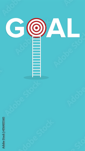 Goal. Success.	