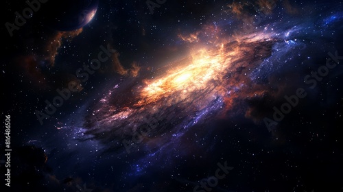 nebula  galaxy  star  space background