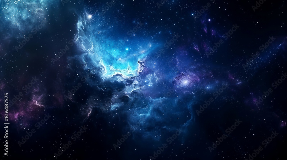 Fototapeta premium nebula, galaxy, star, space background