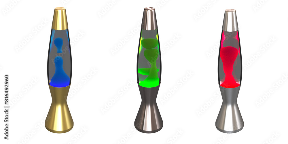 table lamp isolated on transparent background, room lamp, 3D illustration, cg render