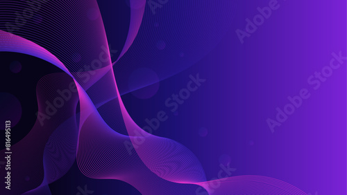 Abstract gradient background. Futuristic design background for banner, poster, cover, flyer, presentation, advertisement.
