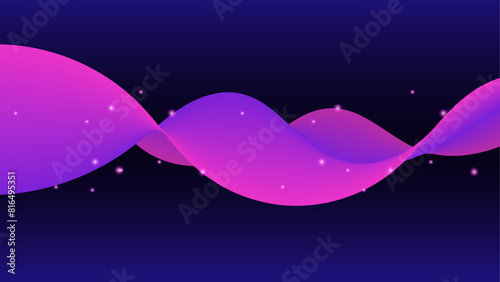 Abstract gradient background. Futuristic design background for banner, poster, cover, flyer, presentation, advertisement.