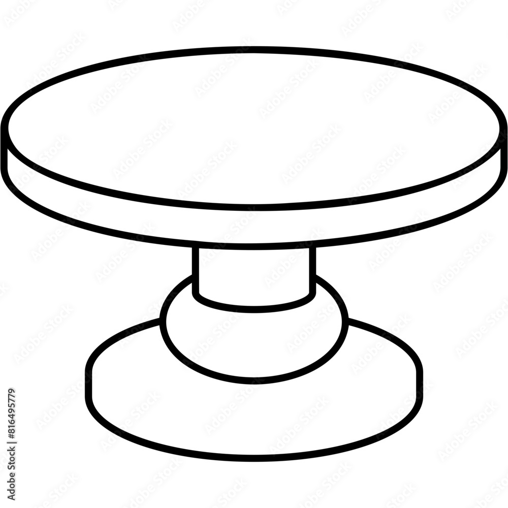 Table Furniture Icon Table Furniture Icon