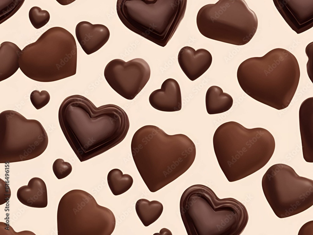 chocolate seamless background