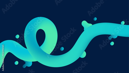 Abstract gradient background. Futuristic design background for banner, poster, cover, flyer, presentation, advertisement.