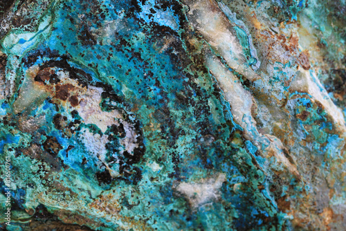chrysocolla mineral texture