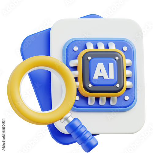 AI Research 3D Design
