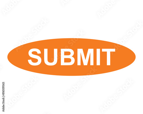 SUBMIT Web Button for website. submit button eps 