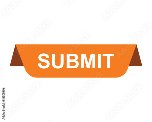 SUBMIT Web Button for website. submit button eps 