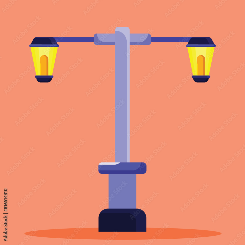 Post lamp icon. Subtable to place on light, outdoor, etc. Post lamp icon. Subtable to place on light, outdoor, etc.