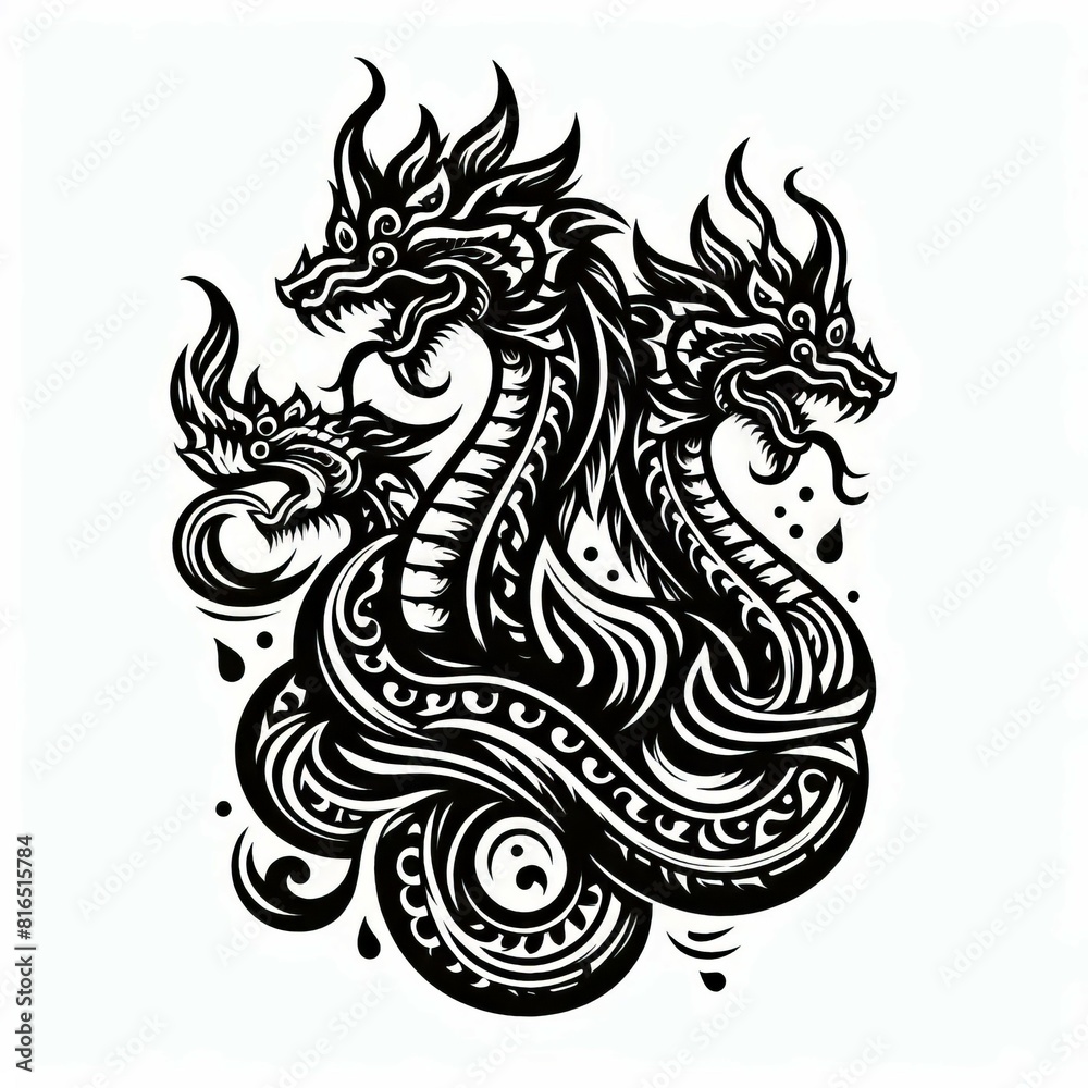 Obraz premium tribal tattoo