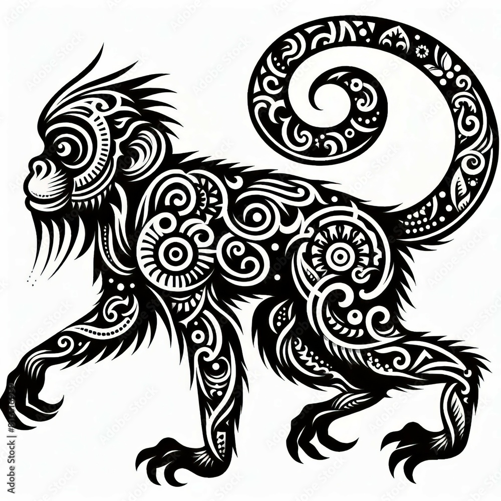 Fototapeta premium tribal tattoo