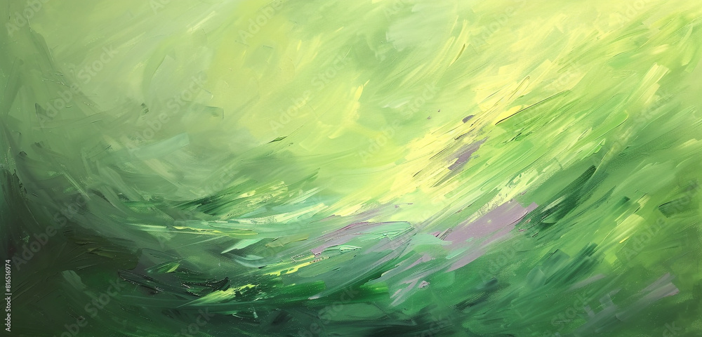 Abstract fusion green and mauve dynamic brush strokes. Abstract fusion green and mauve dynamic brush strokes.