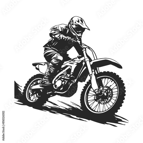 vector logo motorbike