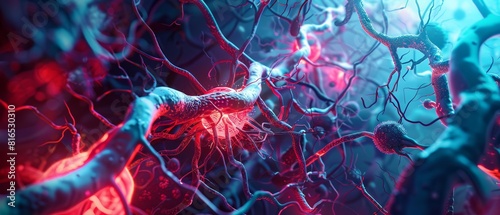 Exploring the vasculature system with light-sensitive bioluminescent proteins photo