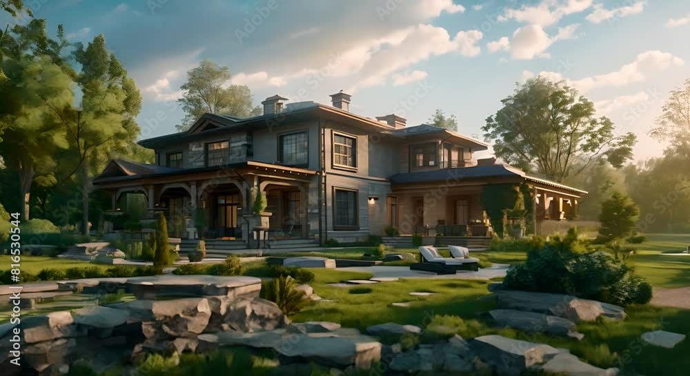 nice house architecture, very modern design
