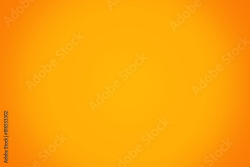 Abstract orange gradient background backdrop.	