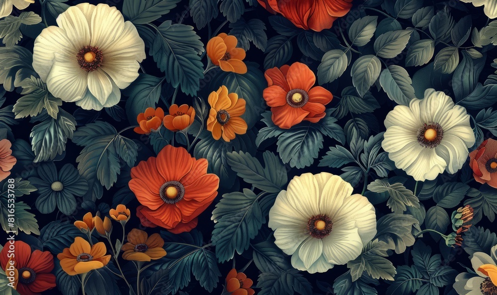 Floral pattern Floral pattern