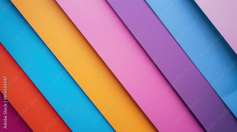 Fototapeta premium colorful background paper cutting slices pattern