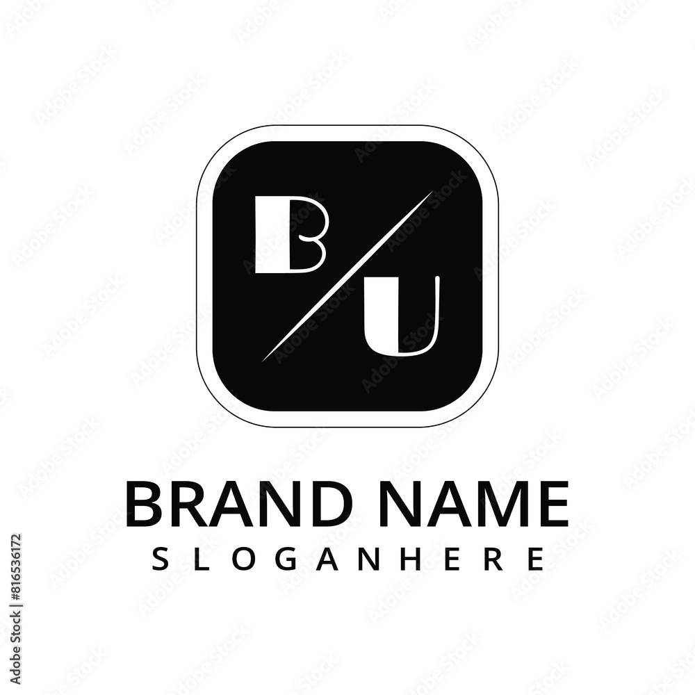 initial monogram logo with letter style design initial monogram logo with letter style design