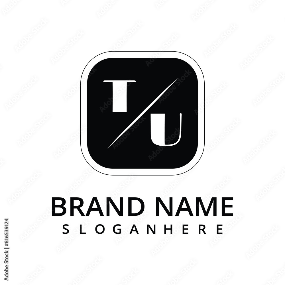 initial monogram logo with letter style design initial monogram logo with letter style design