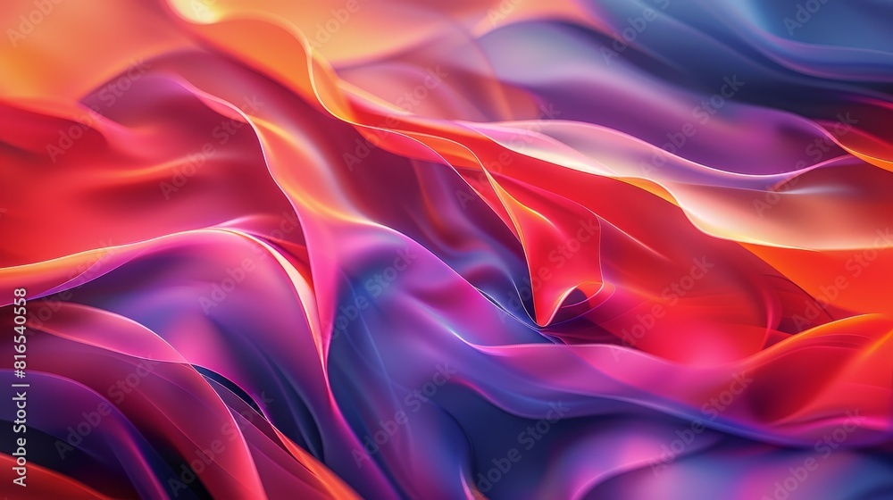 Fototapeta premium Abstract Gradients Patterns: A photo featuring abstract patterns and shapes with gradient color schemes