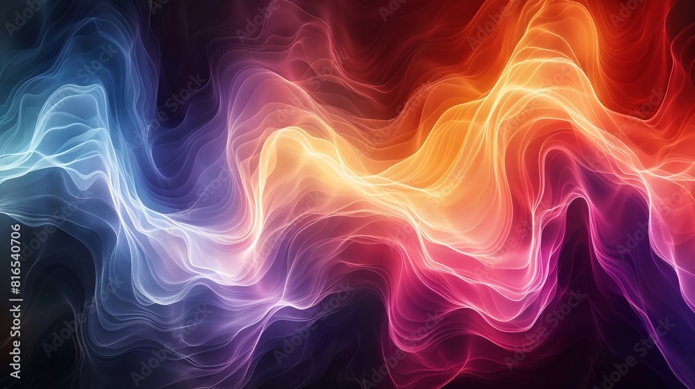 Color Gradients Abstract Design: An illustration featuring an abstract design using color gradients Color Gradients Abstract Design: An illustration featuring an abstract design using color gradients