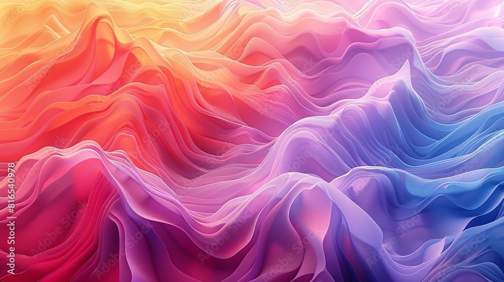 Gradient Art Abstract: An illustration of abstract art that incorporates gradients to create a sense of movement Gradient Art Abstract: An illustration of abstract art that incorporates gradients to create a sense of movement