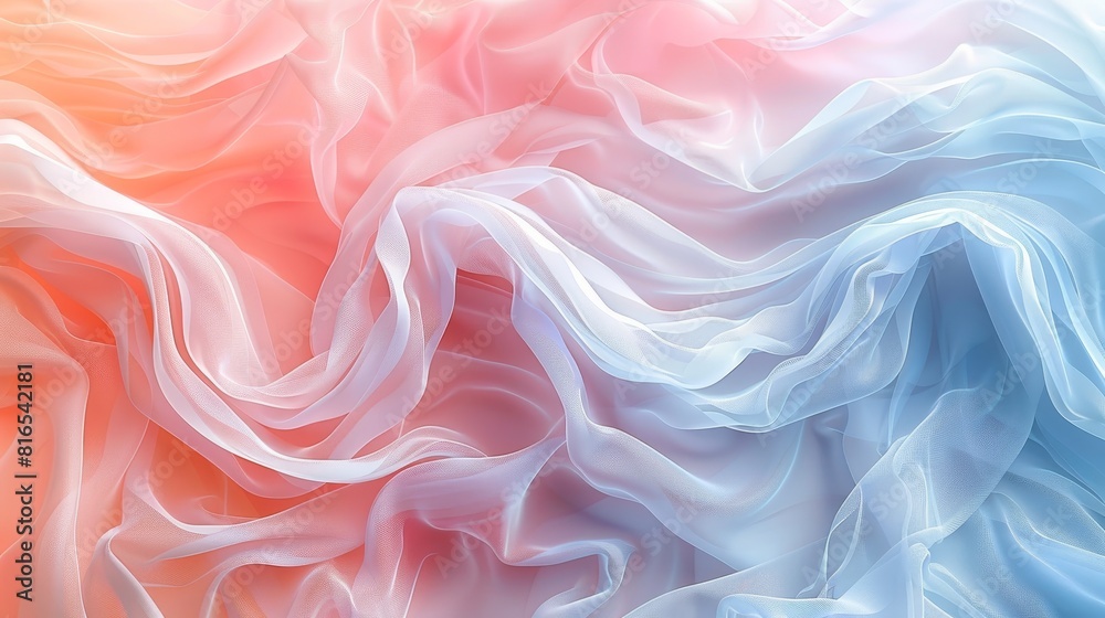Obraz premium Gradient Textures Soft: A photo showcasing soft gradient textures