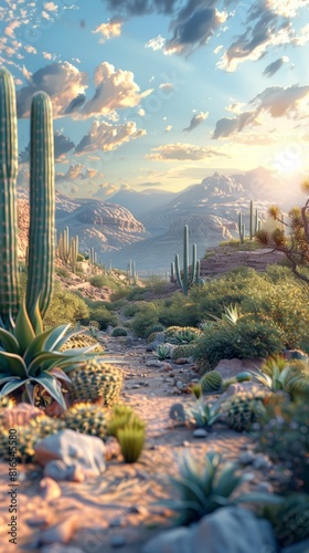Landscape image of western arid landscape