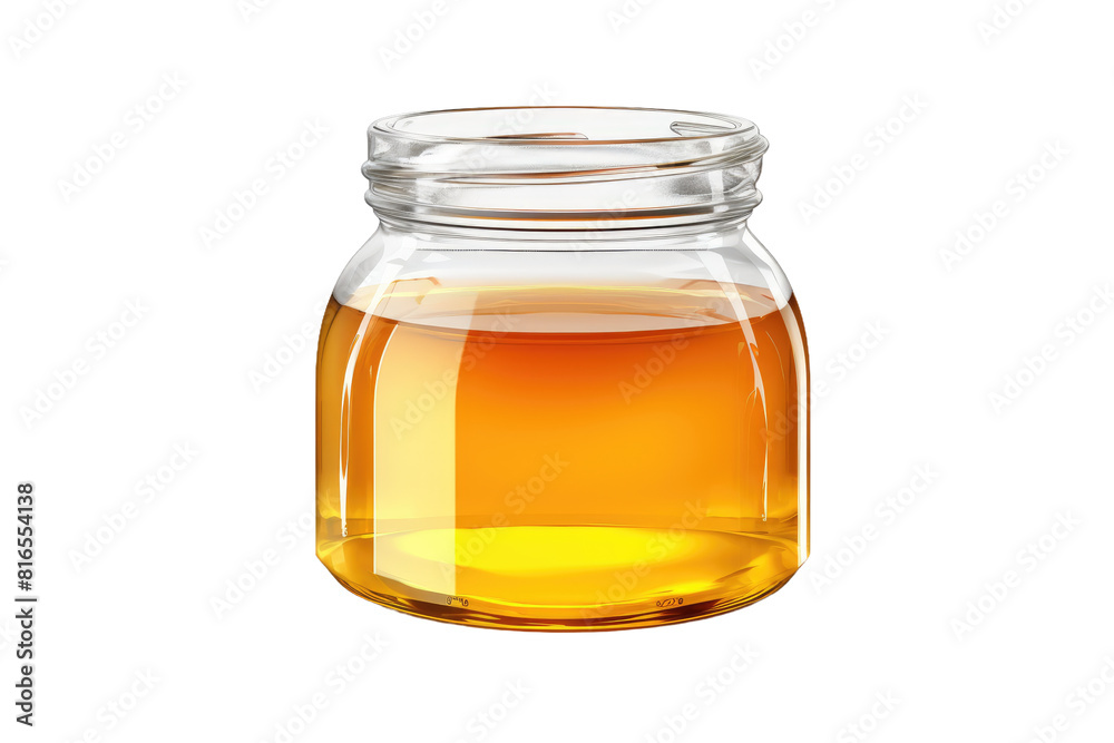 A Sparkling Elixir in a Crystal Jar on White or PNG Transparent Background. A Sparkling Elixir in a Crystal Jar on White or PNG Transparent Background.