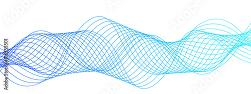 Abstract colorful wave line transparent background modern stream wave background and wave curve lines background. Frequency sound wave lines and technology curve lines 
