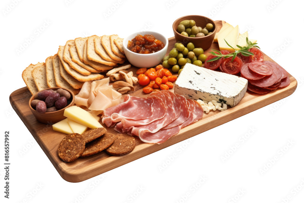 A Gastronomic Extravaganza on White or PNG Transparent Background. A Gastronomic Extravaganza on White or PNG Transparent Background.