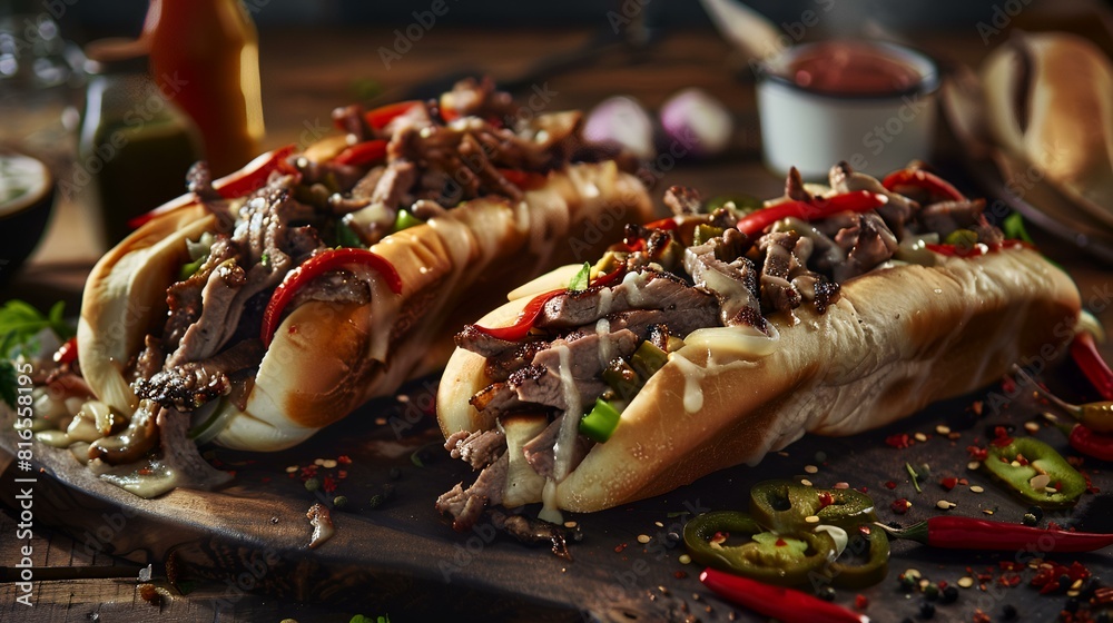 A feast for the eyes Philly cheesesteak delight A feast for the eyes Philly cheesesteak delight