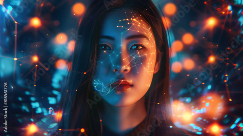 Asian Woman in AI Era