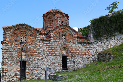 Byzantine Trinity Church in Berat-Kalaja Castle, Albania   