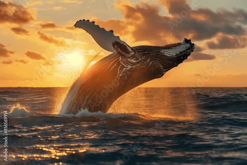 Humpback whale breaching © Mark G