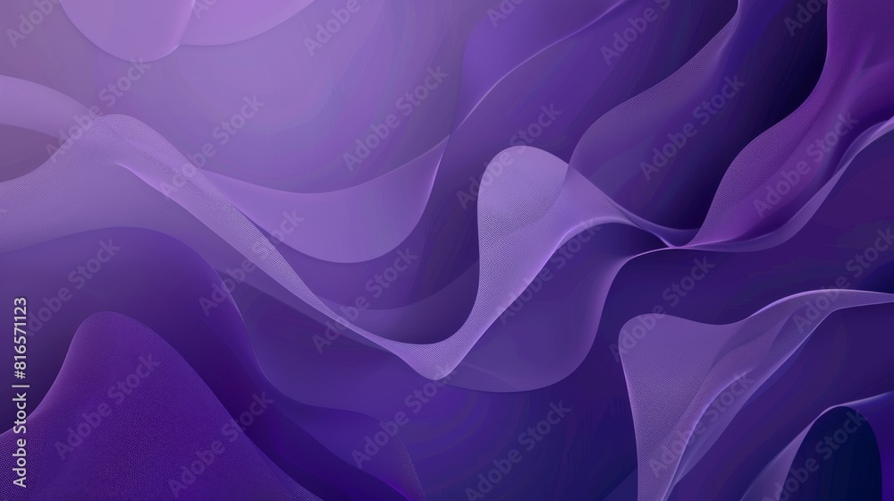 Obraz premium Contemporary Abstract Corporate Presentation Background in Purple with Copy Space
