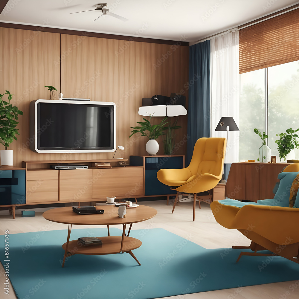Fototapeta premium Modern Room Interior Design